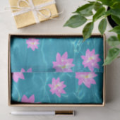 Papier Mousseline Fleur Lotus (Cadeau)
