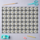 Papier Mousseline Fleur marguerite (Artisanat)