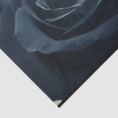 Papier Mousseline Fleur noire Rose Vibe gothique foncé (Détail)