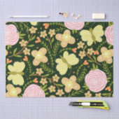 Papier Mousseline Fleur papillon (Artisanat)
