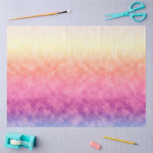 Papier Mousseline Fleur Radieuse (Artisanat)