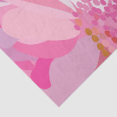 Papier Mousseline Fleur rose pâle Fleur (Détail)