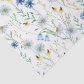 Papier Mousseline Fleur sauvage (Détail)