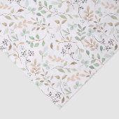 Papier Mousseline Fleur sauvage Boho (Détail)