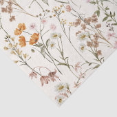 Papier Mousseline Fleur sauvage Boho Bloom Garden Boho (Détail)