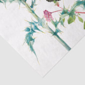 Papier Mousseline Fleur sauvage d'aquarelle Insectes Floral Spring G (Détail)