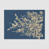 Papier Mousseline Fleur sauvage de découpage (Recto)