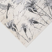 Papier Mousseline Fleur sauvage de script français Dragonfly Decoupa (Détail)