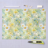 Papier Mousseline Fleur sauvage Meadow Summer Folio Boho Moderne (Artisanat)
