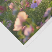 Papier Mousseline Fleur sauvage Sunlit Serenade Decoupage (Détail)