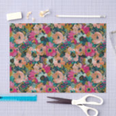 Papier Mousseline Fleurie (Artisanat)