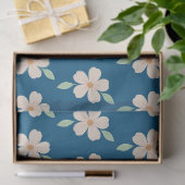 Papier Mousseline Fleuris (Cadeau)