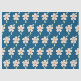 Papier Mousseline Fleuris