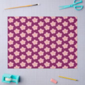 Papier Mousseline Fleuris (Artisanat)