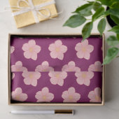 Papier Mousseline Fleuris (Cadeau)