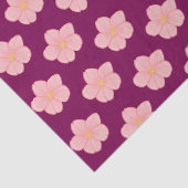 Papier Mousseline Fleuris (Détail)