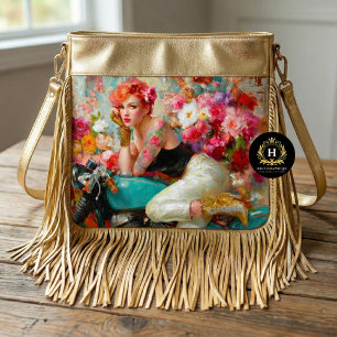 Papier Mousseline Fleuriste Vintage Découpe Motarde Féminine