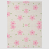 Papier Mousseline FleurModerne (Recto)