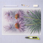 Papier Mousseline Fleurs à cône en découpage (Artisanat)