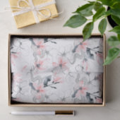 Papier Mousseline Fleurs abstraites et serpents de cornouiller de (Cadeau)