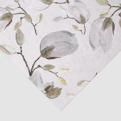 Papier Mousseline Fleurs blanches (Détail)