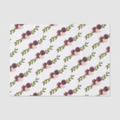 Papier Mousseline Fleurs bourguignonnes (Recto)