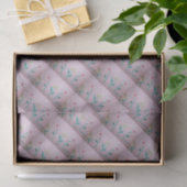 Papier Mousseline Fleurs courbées (Cadeau)