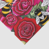 Papier Mousseline Fleurs d'abeilles (Détail)