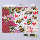 Papier Mousseline Fleurs d'abeilles (Artisanat)