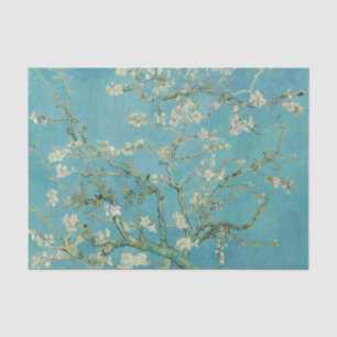 Papier Mousseline Fleurs d'amandes par Vincent Van Gogh Art