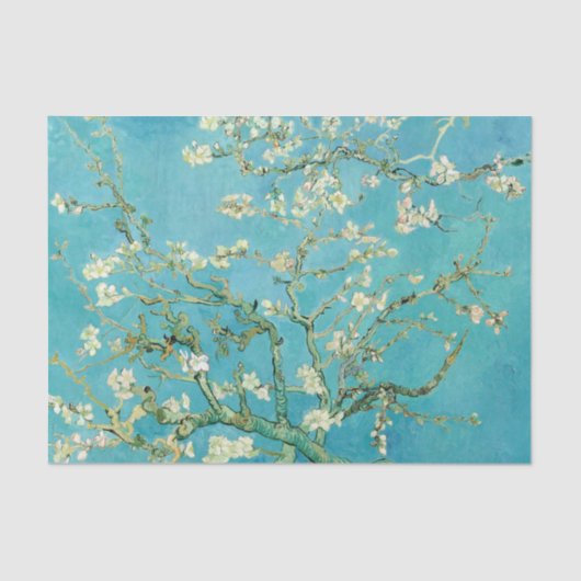 Papier Mousseline Fleurs d'amandes | Vincent van Gogh (Recto)