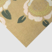 Papier Mousseline Fleurs d'anémones blanches (Détail)