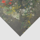 Papier Mousseline Fleurs dans un vase (2) par Auguste Renoir (Détail)