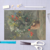 Papier Mousseline Fleurs dans un vase (2) par Auguste Renoir (Artisanat)