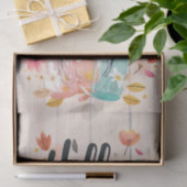 Papier Mousseline Fleurs d'automne dans les jarres de Mason Découpag (Cadeau)