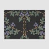 Papier Mousseline Fleurs de Blackberry Vin de fruits William Morris (Recto)