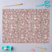 Papier Mousseline Fleurs de cerisiers roses asiatiques (Artisanat)