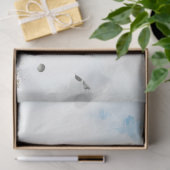 Papier Mousseline Fleurs de champ de camionnette Jaune de Decoupage (Cadeau)