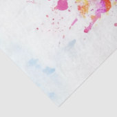 Papier Mousseline Fleurs de champ de camionnette Jaune de Decoupage (Détail)