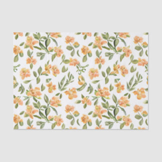 Papier Mousseline Fleurs de chèvrefeuille à motifs floraux