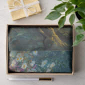 Papier Mousseline Fleurs de chouette enchantées et décantation de la (Cadeau)