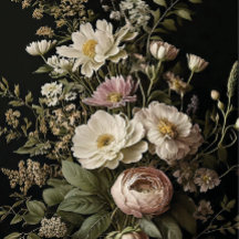 Fleurs de cimetière