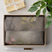 Papier Mousseline Fleurs de colibri et de pomme par Martin Heade (Cadeau)