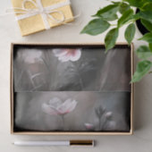 Papier Mousseline Fleurs de cosmos rose foncé (Cadeau)