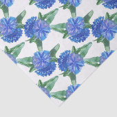 Papier Mousseline fleurs de couleur d'eau (Détail)