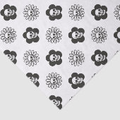 Papier Mousseline Fleurs de crânes (Détail)