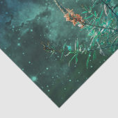 Papier Mousseline Fleurs de fées au clair de lune de jade (Détail)