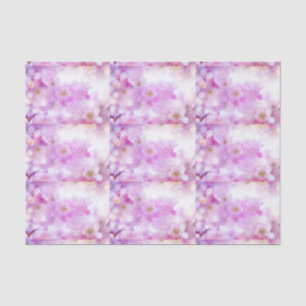 Papier Mousseline Fleurs de fleurs de cerisier rose Motif photo