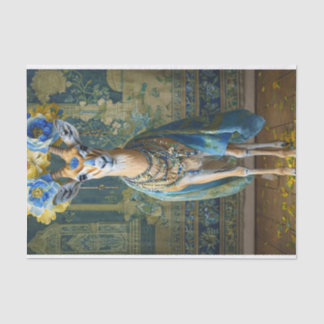 Papier Mousseline Fleurs de gazelle