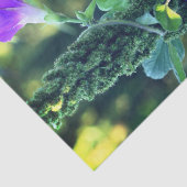 Papier Mousseline Fleurs de gloire sauvages du matin Découpage (Détail)